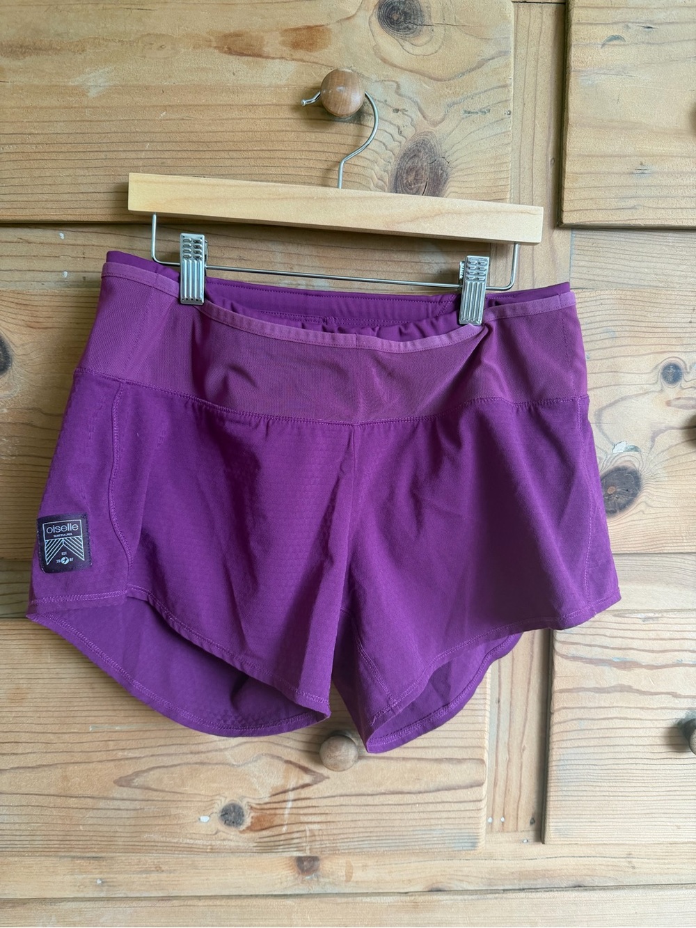 oiselle Plum Purple Women's Athletic Shorts